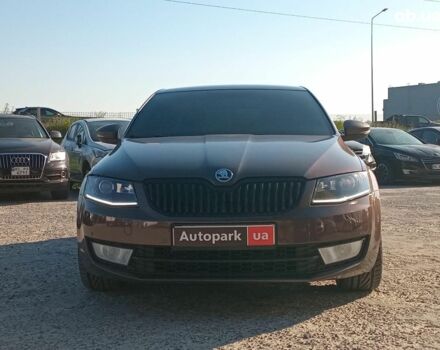 Коричневый Шкода Octavia A7, объемом двигателя 1.8 л и пробегом 385 тыс. км за 11390 $, фото 1 на Automoto.ua