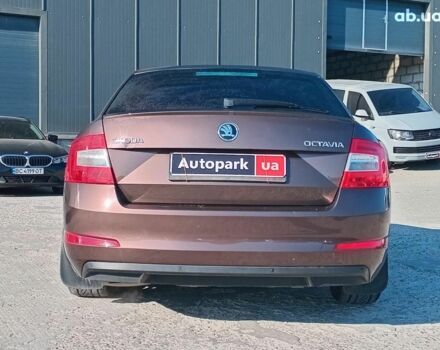 Коричневый Шкода Octavia A7, объемом двигателя 1.8 л и пробегом 385 тыс. км за 11390 $, фото 12 на Automoto.ua
