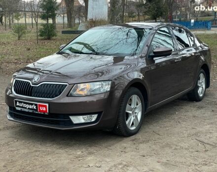 Коричневый Шкода Octavia A7, объемом двигателя 1.8 л и пробегом 159 тыс. км за 9690 $, фото 1 на Automoto.ua