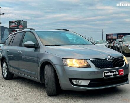 Серый Шкода Octavia A7, объемом двигателя 1.6 л и пробегом 240 тыс. км за 10990 $, фото 10 на Automoto.ua