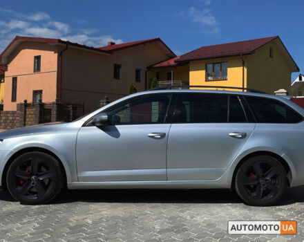Серый Шкода Octavia A7, объемом двигателя 2 л и пробегом 168 тыс. км за 17000 $, фото 5 на Automoto.ua