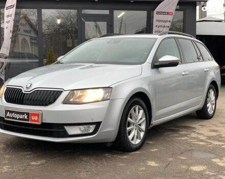 Серый Шкода Octavia A7, объемом двигателя 2 л и пробегом 176 тыс. км за 13890 $, фото 1 на Automoto.ua