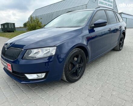 Синий Шкода Octavia A7, объемом двигателя 16 л и пробегом 247 тыс. км за 9790 $, фото 1 на Automoto.ua