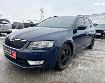 Синий Шкода Octavia A7, объемом двигателя 16 л и пробегом 247 тыс. км за 9490 $, фото 1 на Automoto.ua
