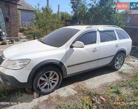 Білий Шкода Octavia Scout, об'ємом двигуна 1.8 л та пробігом 186 тис. км за 7600 $, фото 1 на Automoto.ua
