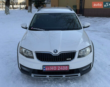 Білий Шкода Octavia Scout, об'ємом двигуна 2 л та пробігом 255 тис. км за 13200 $, фото 14 на Automoto.ua