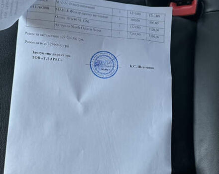 Белый Шкода Октавия Скаут, объемом двигателя 2 л и пробегом 272 тыс. км за 14998 $, фото 60 на Automoto.ua