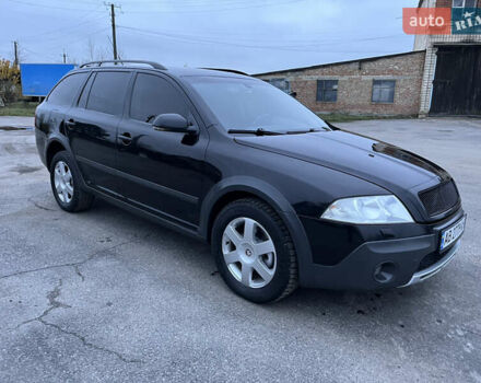 Черный Шкода Октавия Скаут, объемом двигателя 1.98 л и пробегом 312 тыс. км за 7000 $, фото 5 на Automoto.ua