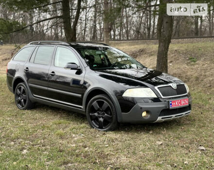 Чорний Шкода Octavia Scout, об'ємом двигуна 2 л та пробігом 230 тис. км за 7750 $, фото 43 на Automoto.ua