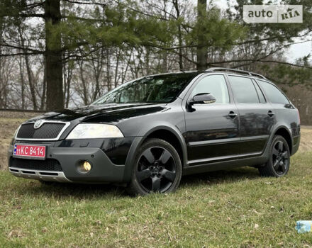 Чорний Шкода Octavia Scout, об'ємом двигуна 2 л та пробігом 230 тис. км за 7750 $, фото 30 на Automoto.ua