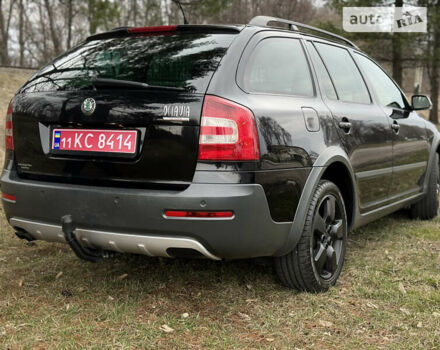 Чорний Шкода Octavia Scout, об'ємом двигуна 2 л та пробігом 230 тис. км за 7750 $, фото 55 на Automoto.ua