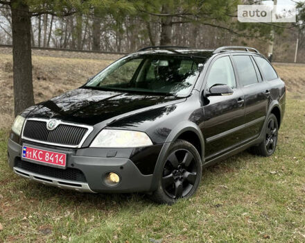 Чорний Шкода Octavia Scout, об'ємом двигуна 2 л та пробігом 230 тис. км за 7750 $, фото 17 на Automoto.ua