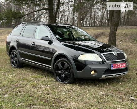 Чорний Шкода Octavia Scout, об'ємом двигуна 2 л та пробігом 230 тис. км за 7750 $, фото 26 на Automoto.ua