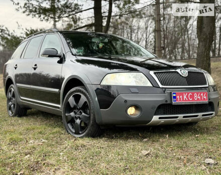 Чорний Шкода Octavia Scout, об'ємом двигуна 2 л та пробігом 230 тис. км за 7750 $, фото 33 на Automoto.ua