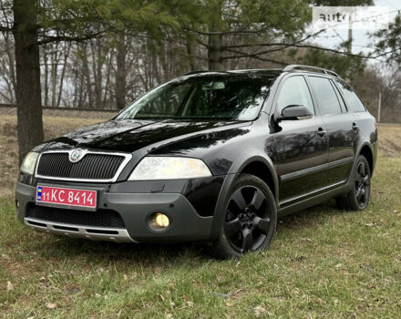 Чорний Шкода Octavia Scout, об'ємом двигуна 2 л та пробігом 230 тис. км за 7750 $, фото 11 на Automoto.ua