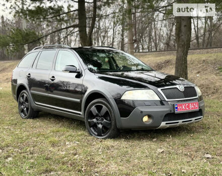 Чорний Шкода Octavia Scout, об'ємом двигуна 2 л та пробігом 230 тис. км за 7750 $, фото 18 на Automoto.ua