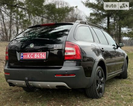 Чорний Шкода Octavia Scout, об'ємом двигуна 2 л та пробігом 230 тис. км за 7750 $, фото 57 на Automoto.ua