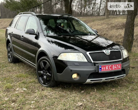 Чорний Шкода Octavia Scout, об'ємом двигуна 2 л та пробігом 230 тис. км за 7750 $, фото 21 на Automoto.ua