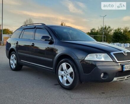 Чорний Шкода Octavia Scout, об'ємом двигуна 2 л та пробігом 198 тис. км за 6999 $, фото 6 на Automoto.ua