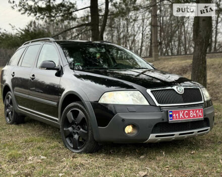 Чорний Шкода Octavia Scout, об'ємом двигуна 2 л та пробігом 230 тис. км за 7750 $, фото 44 на Automoto.ua