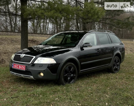 Чорний Шкода Octavia Scout, об'ємом двигуна 2 л та пробігом 230 тис. км за 7750 $, фото 2 на Automoto.ua