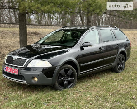 Чорний Шкода Octavia Scout, об'ємом двигуна 2 л та пробігом 230 тис. км за 7750 $, фото 9 на Automoto.ua