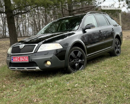 Чорний Шкода Octavia Scout, об'ємом двигуна 2 л та пробігом 230 тис. км за 7750 $, фото 36 на Automoto.ua