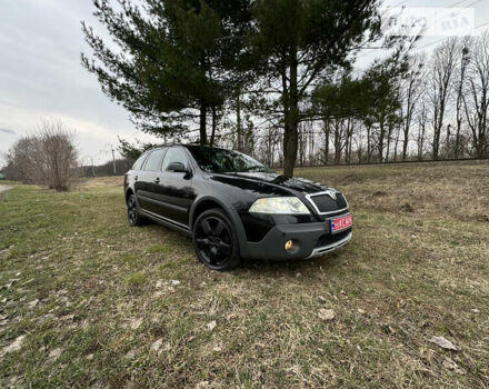 Чорний Шкода Octavia Scout, об'ємом двигуна 2 л та пробігом 230 тис. км за 7750 $, фото 45 на Automoto.ua