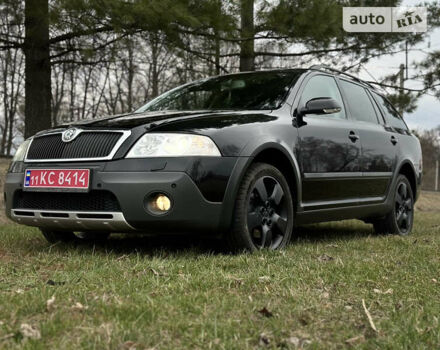 Чорний Шкода Octavia Scout, об'ємом двигуна 2 л та пробігом 230 тис. км за 7750 $, фото 6 на Automoto.ua