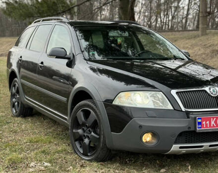 Чорний Шкода Octavia Scout, об'ємом двигуна 2 л та пробігом 230 тис. км за 7750 $, фото 39 на Automoto.ua