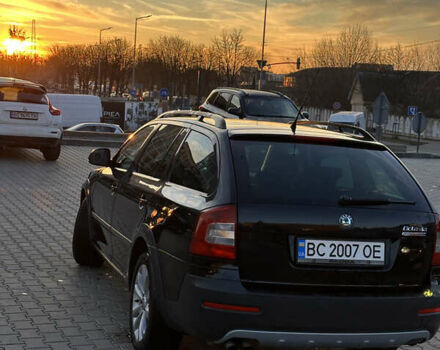 Черный Шкода Октавия Скаут, объемом двигателя 1.97 л и пробегом 210 тыс. км за 10800 $, фото 20 на Automoto.ua