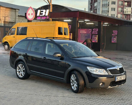 Черный Шкода Октавия Скаут, объемом двигателя 1.97 л и пробегом 210 тыс. км за 10800 $, фото 27 на Automoto.ua