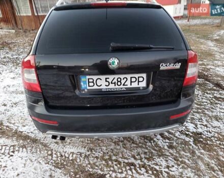 Черный Шкода Октавия Скаут, объемом двигателя 2 л и пробегом 268 тыс. км за 12222 $, фото 24 на Automoto.ua