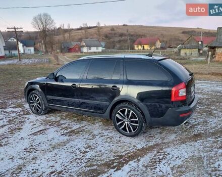 Черный Шкода Октавия Скаут, объемом двигателя 2 л и пробегом 268 тыс. км за 12222 $, фото 25 на Automoto.ua