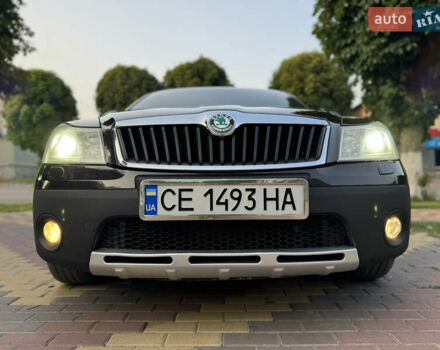 Шкода Октавия Скаут 2011 в Сокинянах на Automoto.ua Черный Шкода Октавия Скаут, объемом двигателя 2 л и пробегом 306 тыс. км за 10499 $, фото 37 на Automoto.ua