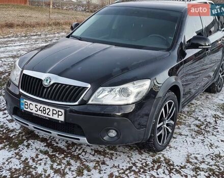 Черный Шкода Октавия Скаут, объемом двигателя 2 л и пробегом 268 тыс. км за 12222 $, фото 14 на Automoto.ua