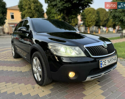 Шкода Октавия Скаут 2011 в Сокинянах на Automoto.ua Черный Шкода Октавия Скаут, объемом двигателя 2 л и пробегом 306 тыс. км за 10499 $, фото 6 на Automoto.ua
