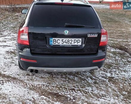 Черный Шкода Октавия Скаут, объемом двигателя 2 л и пробегом 268 тыс. км за 12222 $, фото 15 на Automoto.ua