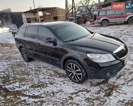 Черный Шкода Октавия Скаут, объемом двигателя 2 л и пробегом 268 тыс. км за 12222 $, фото 18 на Automoto.ua