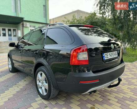 Шкода Октавия Скаут 2011 в Сокинянах на Automoto.ua Черный Шкода Октавия Скаут, объемом двигателя 2 л и пробегом 306 тыс. км за 10499 $, фото 5 на Automoto.ua