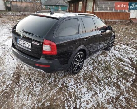 Черный Шкода Октавия Скаут, объемом двигателя 2 л и пробегом 268 тыс. км за 12222 $, фото 17 на Automoto.ua