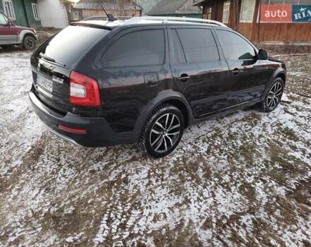 Черный Шкода Октавия Скаут, объемом двигателя 2 л и пробегом 268 тыс. км за 12222 $, фото 23 на Automoto.ua