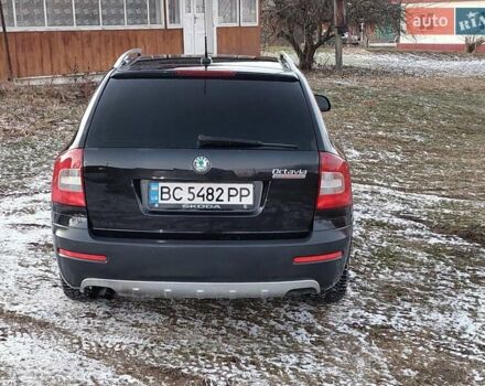 Черный Шкода Октавия Скаут, объемом двигателя 2 л и пробегом 268 тыс. км за 12222 $, фото 16 на Automoto.ua