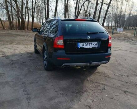 Черный Шкода Октавия Скаут, объемом двигателя 2 л и пробегом 257 тыс. км за 12300 $, фото 6 на Automoto.ua