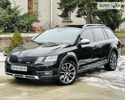 Чорний Шкода Octavia Scout, об'ємом двигуна 2 л та пробігом 197 тис. км за 19499 $, фото 1 на Automoto.ua