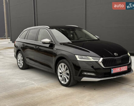 Черный Шкода Октавия Скаут, объемом двигателя 2 л и пробегом 197 тыс. км за 24900 $, фото 4 на Automoto.ua