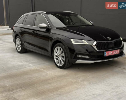 Черный Шкода Октавия Скаут, объемом двигателя 1.97 л и пробегом 197 тыс. км за 24500 $, фото 5 на Automoto.ua