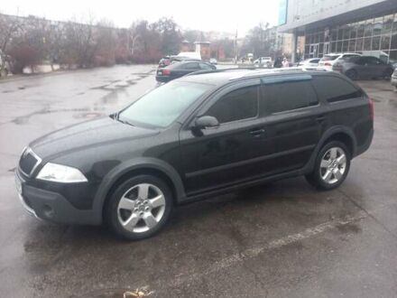 Чорний Шкода Octavia Scout, об'ємом двигуна 2 л та пробігом 279 тис. км за 6500 $, фото 1 на Automoto.ua