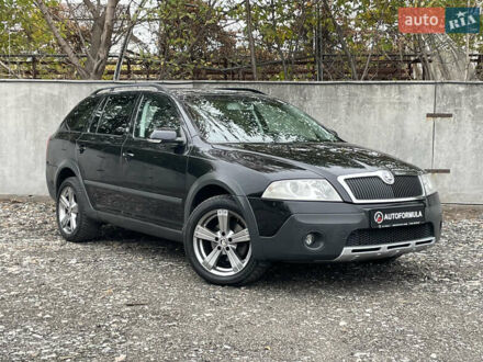 Шкода Октавия Скаут 2007 в Киеве на Automoto.ua Черный Шкода Октавия Скаут, объемом двигателя 2 л и пробегом 218 тыс. км за 7290 $, фото 1 на Automoto.ua