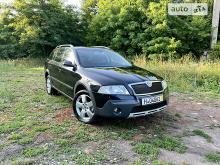 Чорний Шкода Octavia Scout, об'ємом двигуна 2 л та пробігом 255 тис. км за 8400 $, фото 1 на Automoto.ua